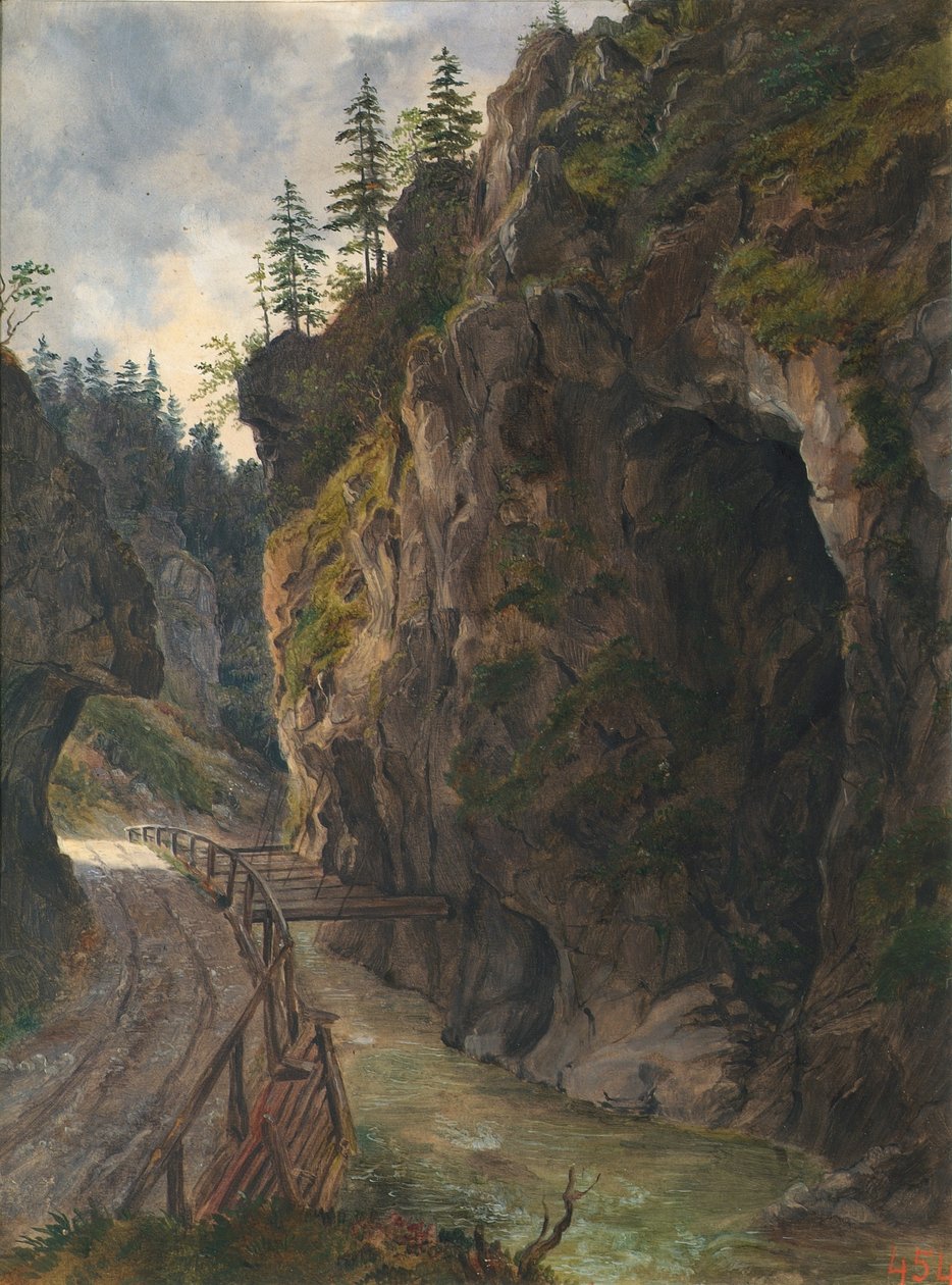 rock canyon av Ludwig Halauska