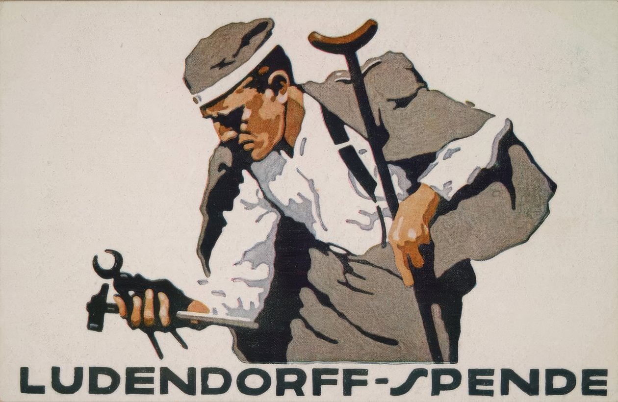 Ludendorff-donasjon til krigsinvalide av Ludwig Hohlwein