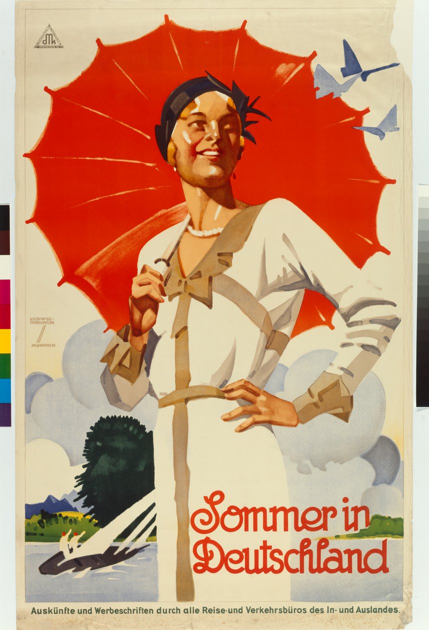 Sommer i Tyskland av Ludwig Hohlwein