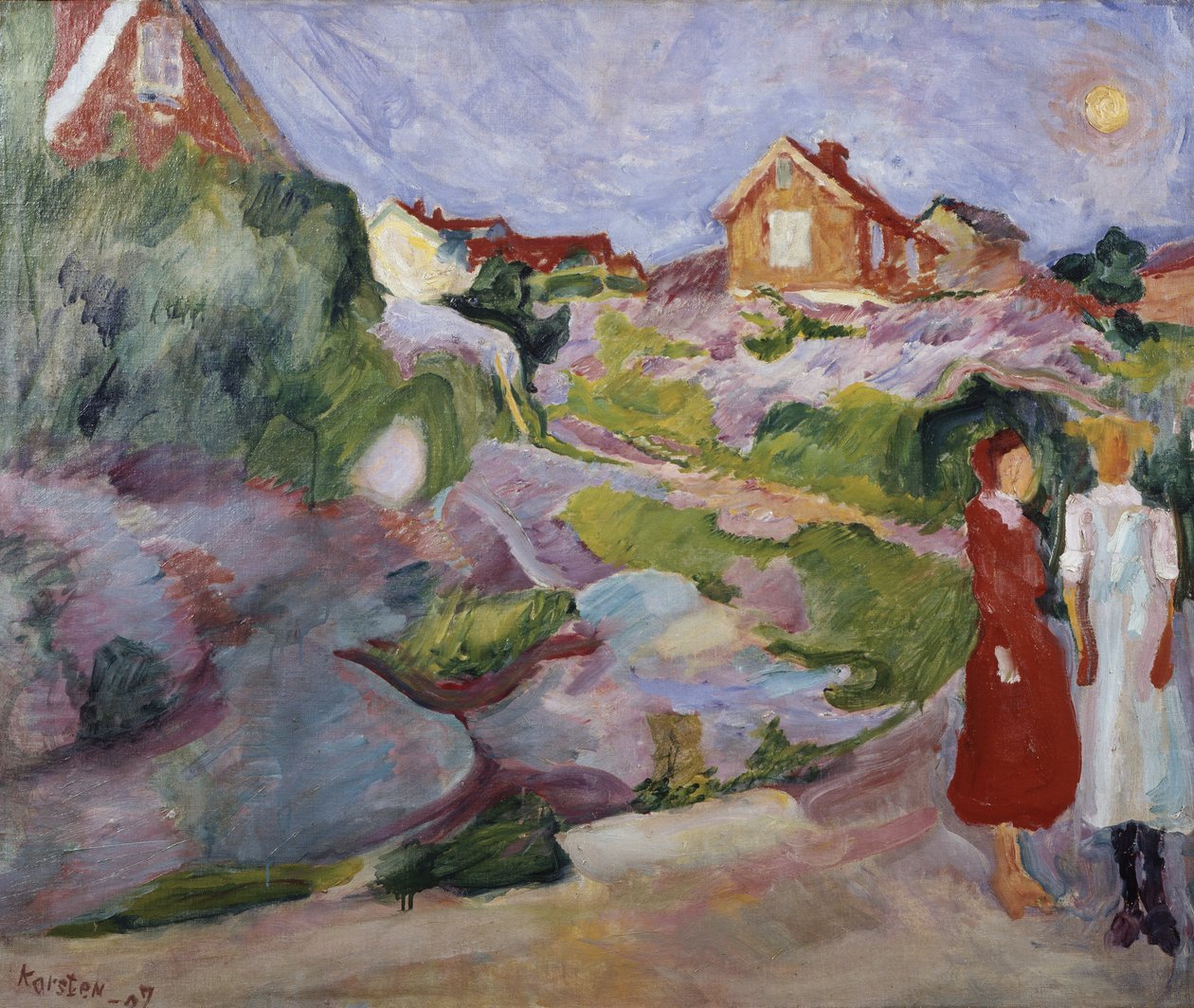 Sommerkveld av Ludvik Peter Karsten