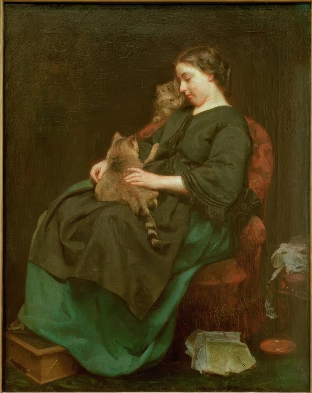 Kattemoren av Ludwig Knaus