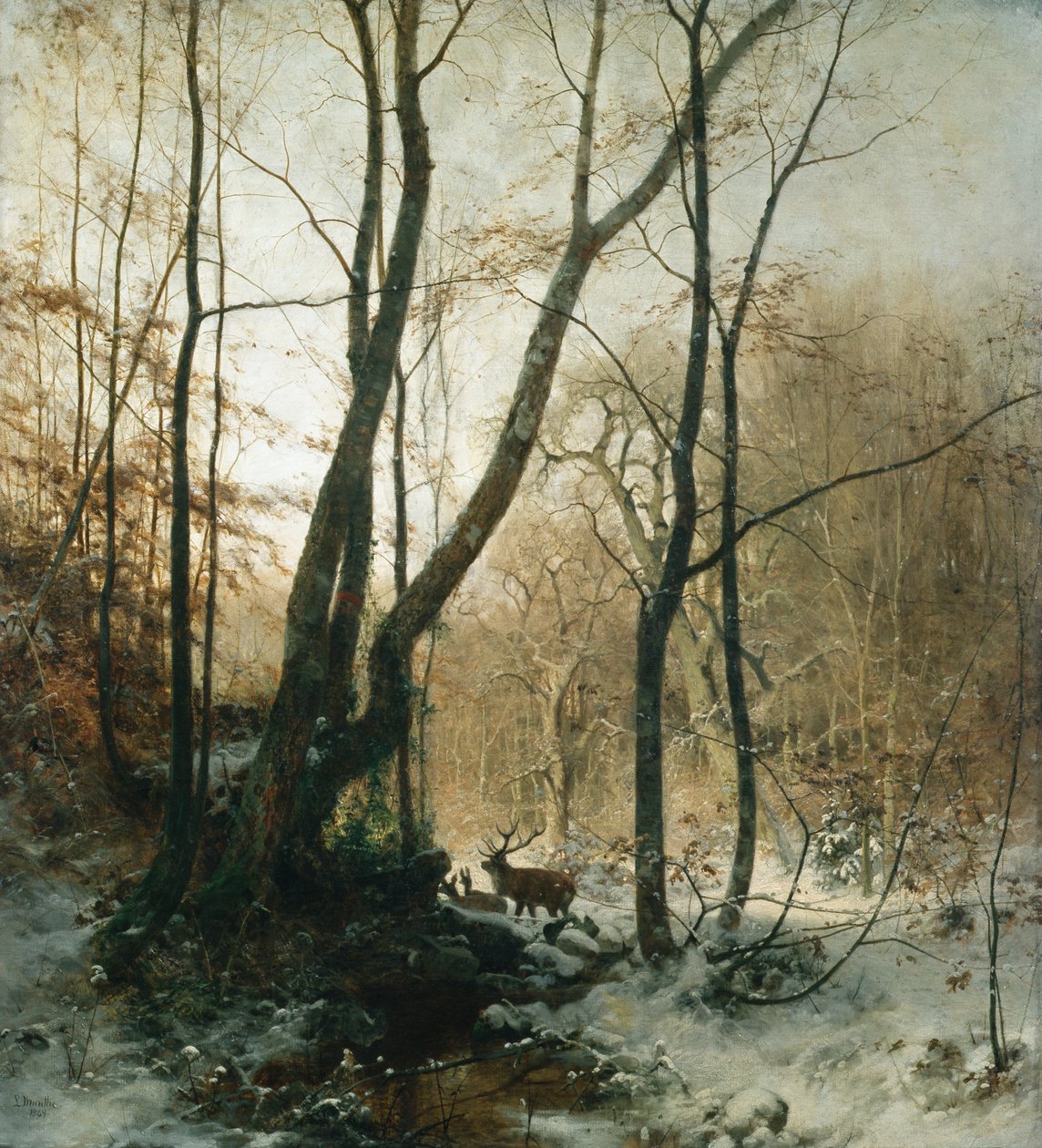 tysk vinter av Ludwig Munthe