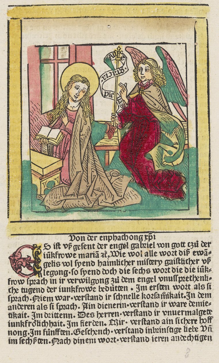 Gaistliche usslegong des lebes Jhesu Cristi av Ludwig Schongauer, German 15th Century, Ludolph of Saxony