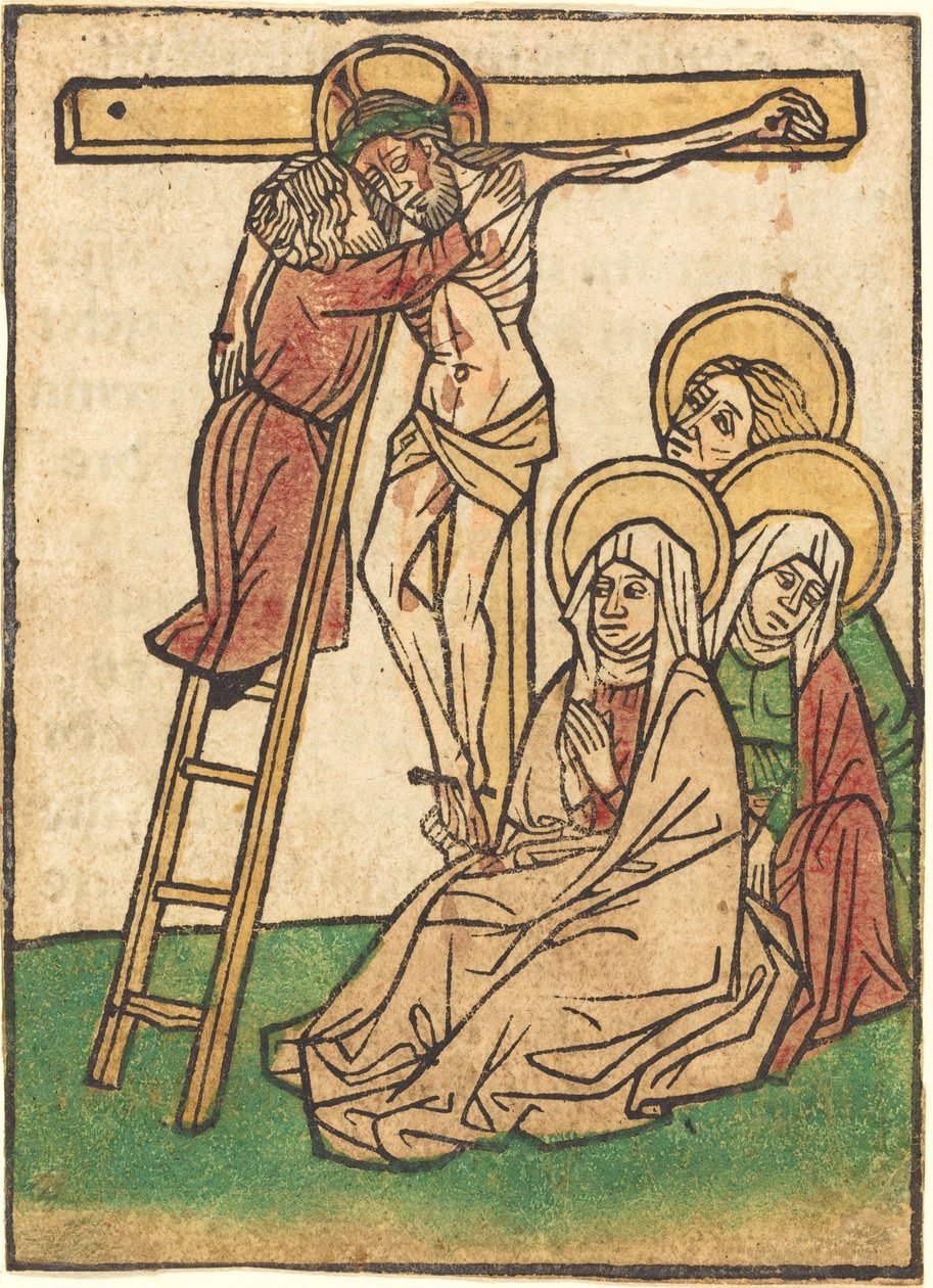 Nedstigningen fra korset. av Ludwig of Ulm