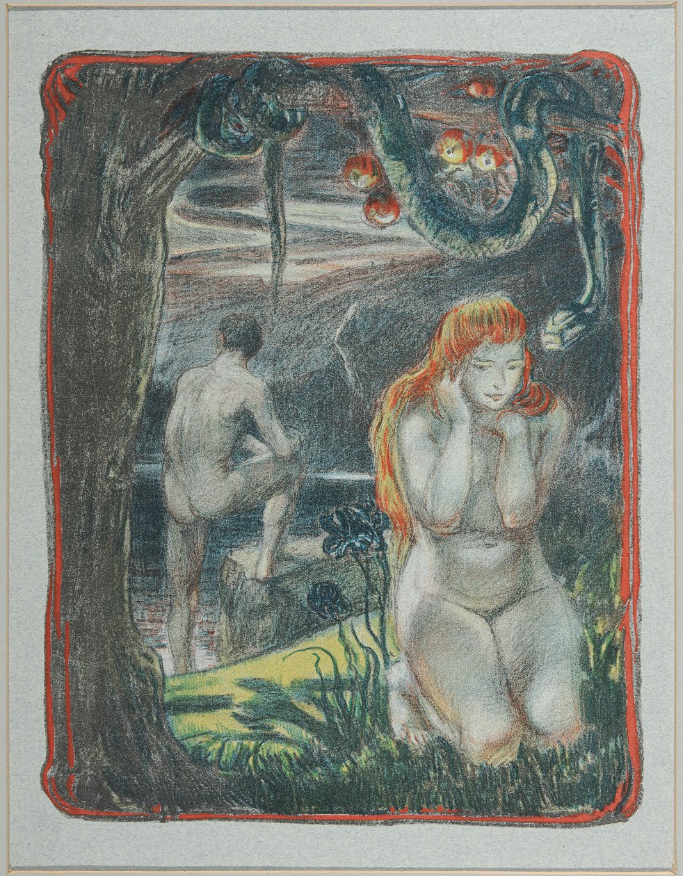 Adam og Eva av Ludwig von Hofmann