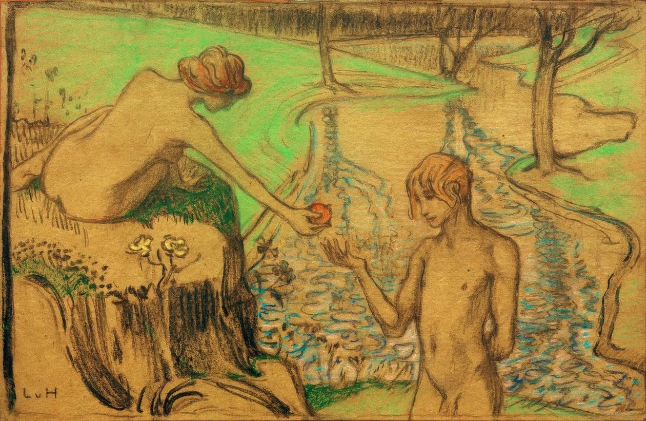 Adam og Eva av Ludwig von Hofmann