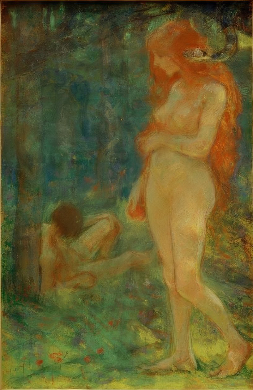 Adam og Eva av Ludwig von Hofmann