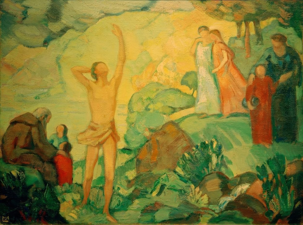 Tidene av Ludwig von Hofmann