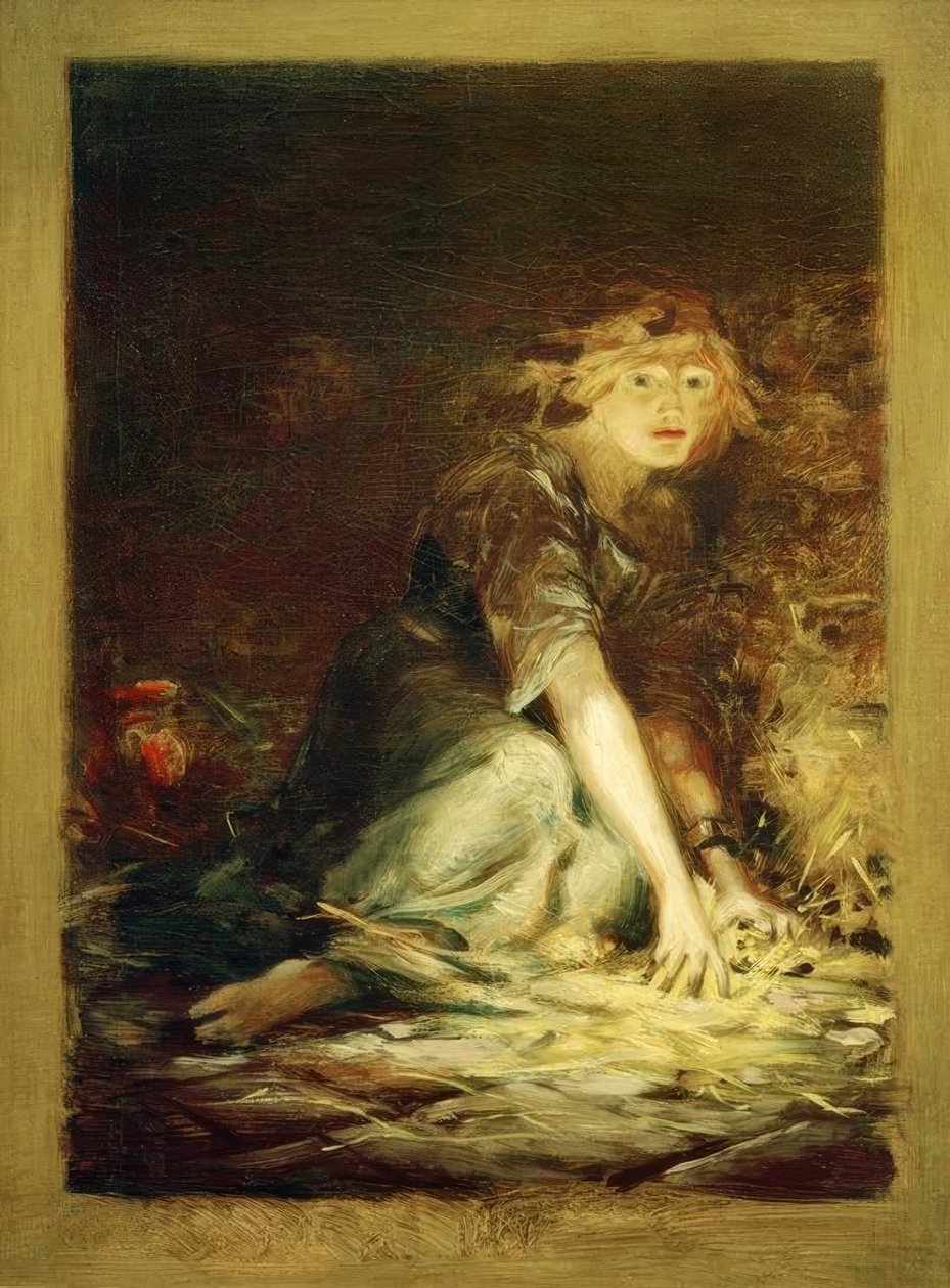Gretchen i fangehullet av Ludwig von Hofmann