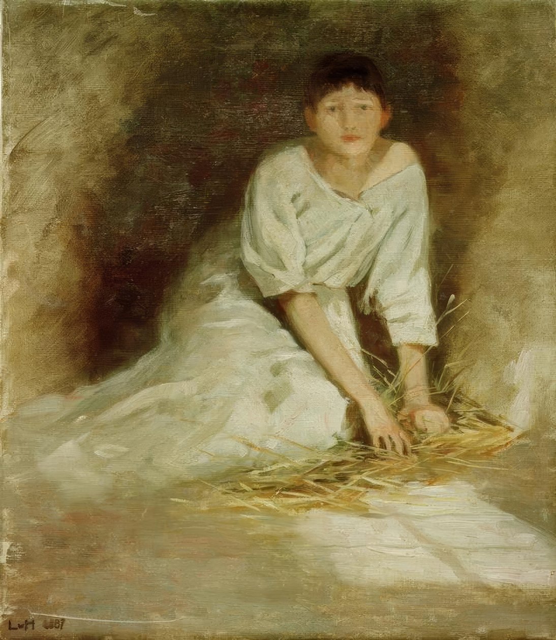Gretchen i fangehullet av Ludwig von Hofmann