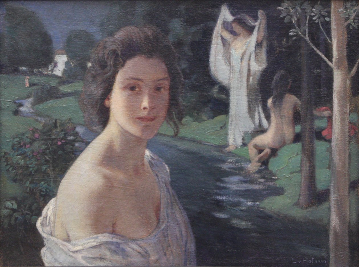 Nocturne av Ludwig von Hofmann