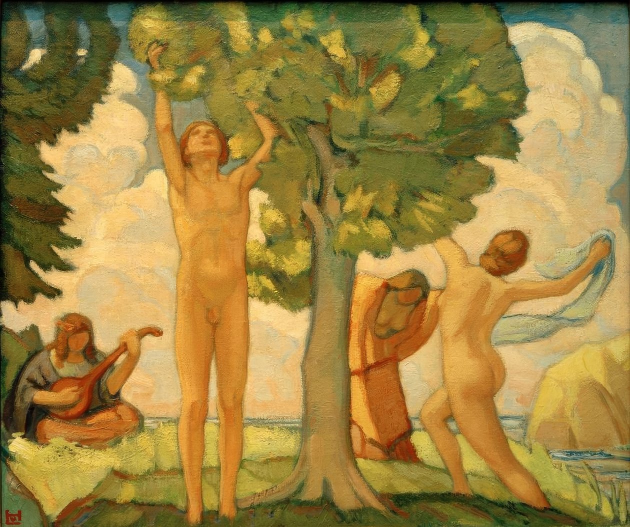 sommer av Ludwig von Hofmann