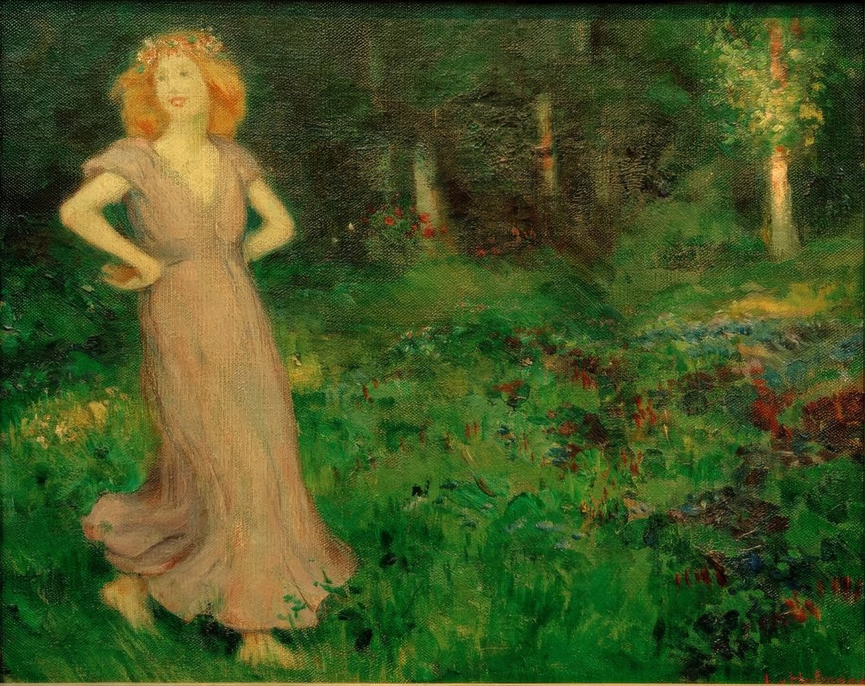 danser av Ludwig von Hofmann