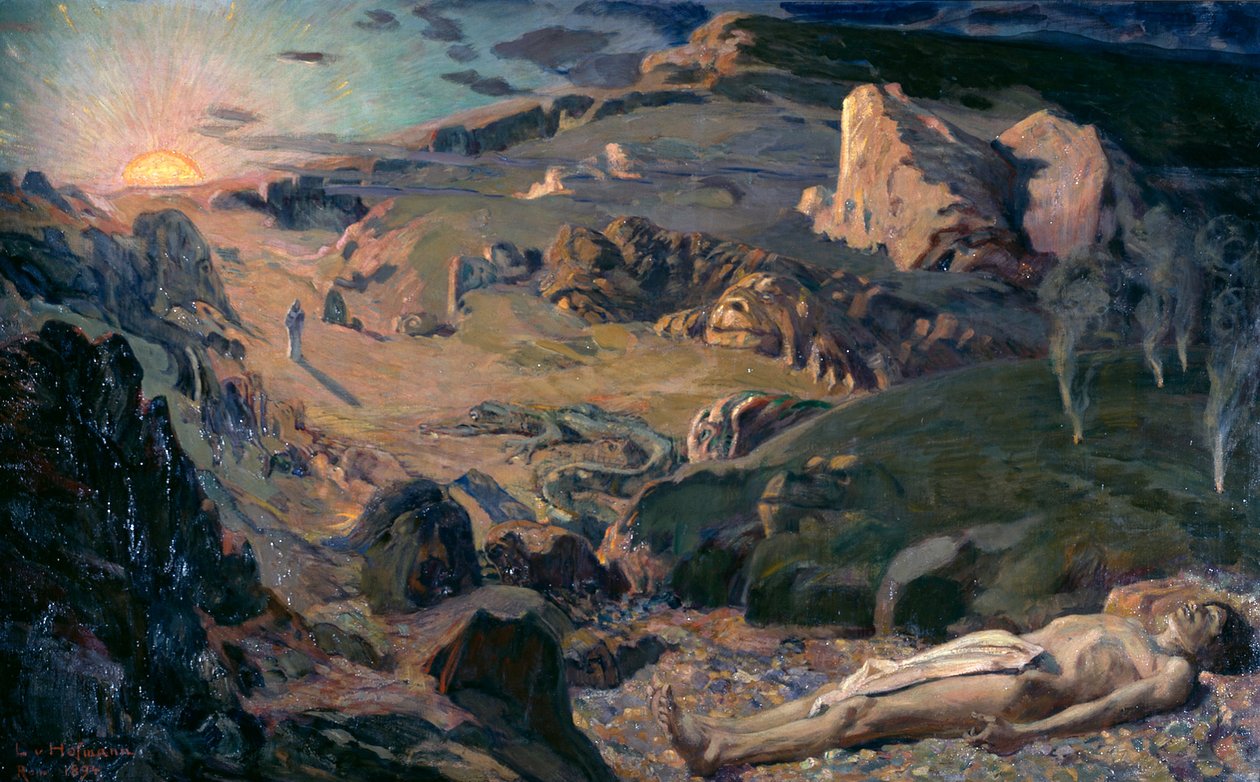 Skrekkens dal av Ludwig von Hofmann