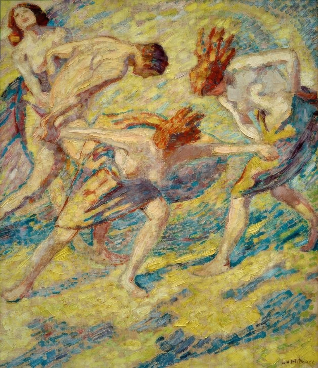 Dansevirvel av Ludwig von Hofmann