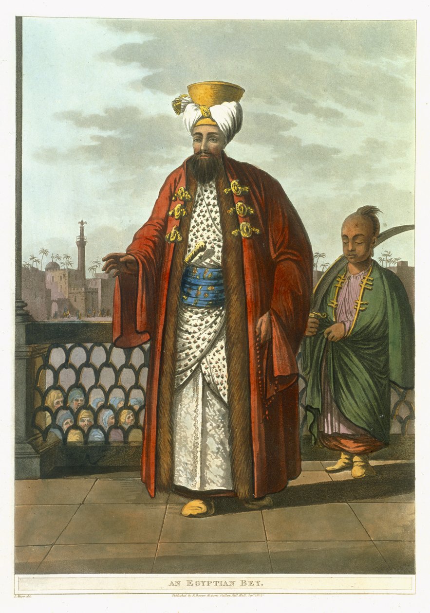 An Egyptian Bey, plate 41 fra 