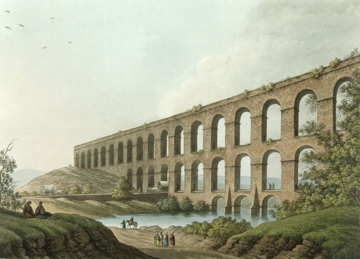 Akvedukt nær Beograd, Serbia, plate 6 fra 