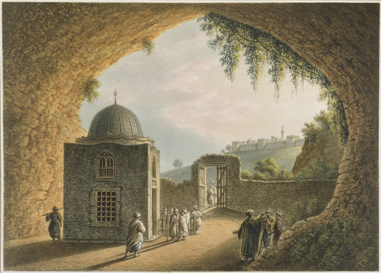 Jeremiahs grav, pub. av William Watts, 1801 av Luigi Mayer