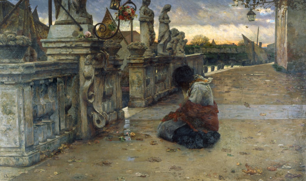 Syndernes tilflukt, 1882 av Luigi Nono