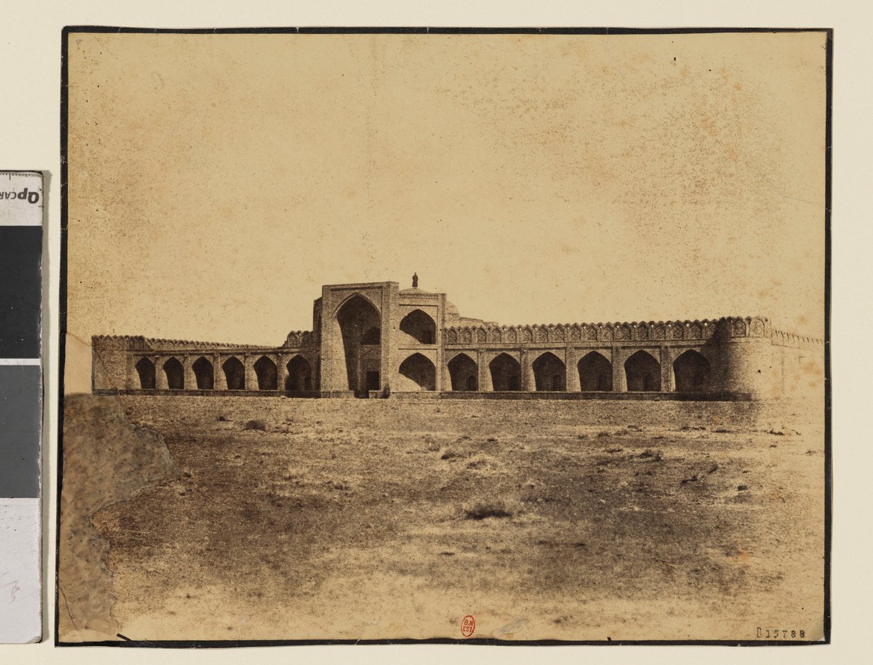 Visning 1 - Tsensen. Caravanserai Madmichah Mourtché Séhour av Luigi Pesce