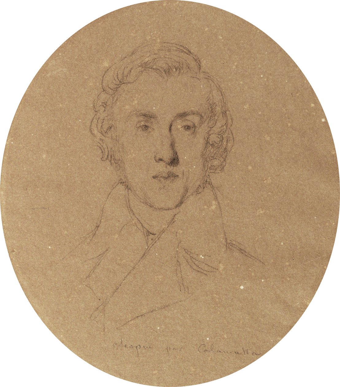 Portrett av Fryderyk Chopin av Luigi Calamatta