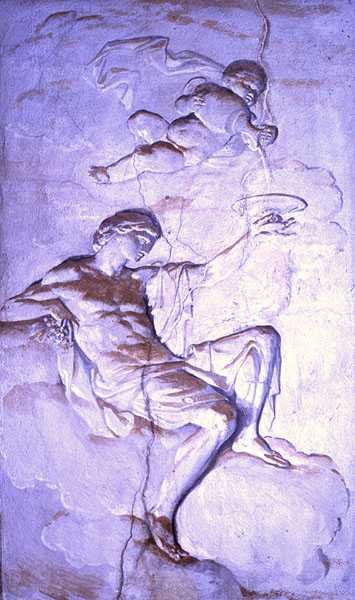 Bacchus, ca. 1790 (fresko) av Luigi Catani