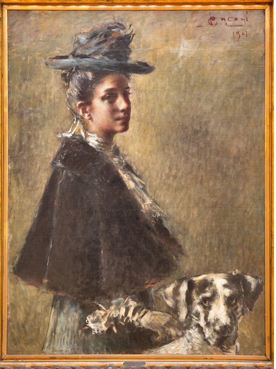 Portrett av fru Torelli av Luigi Conconi