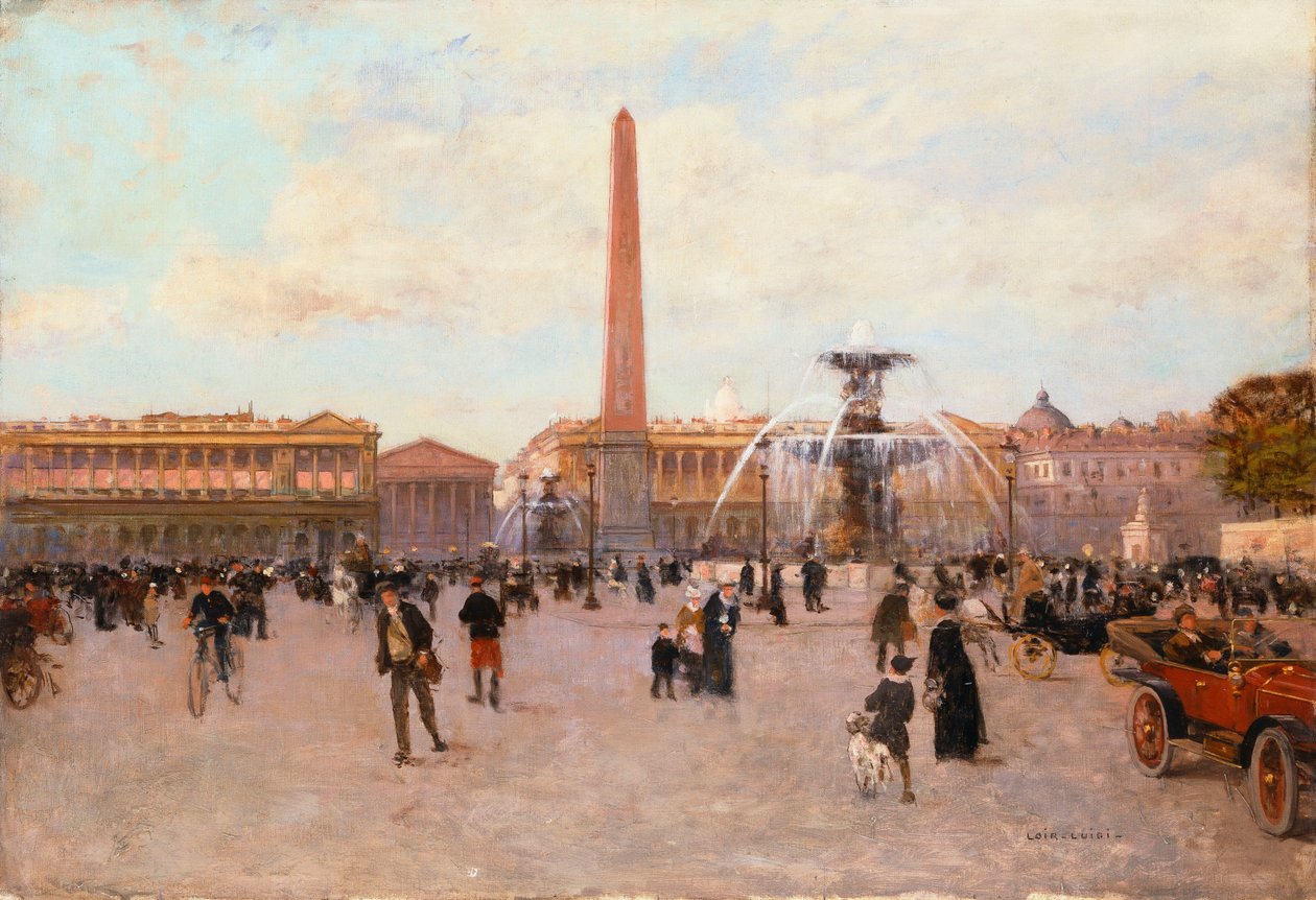Place de la Concorde, av Luigi Loir