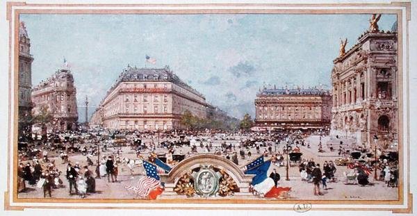 De nye bygningene til American Equitable Insurance Company, Place de l