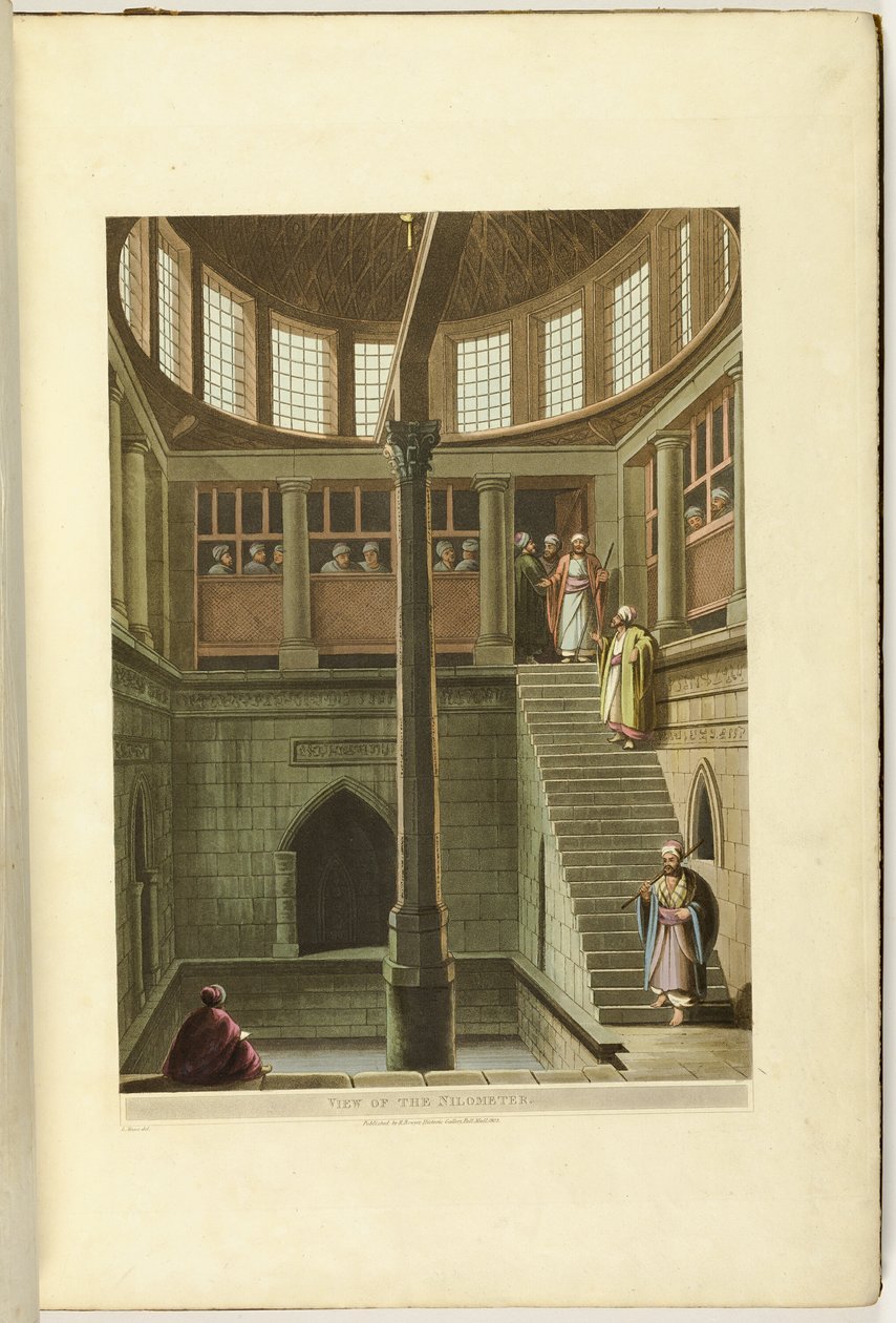 Utsikt i Egypt (plater) av Luigi Mayer