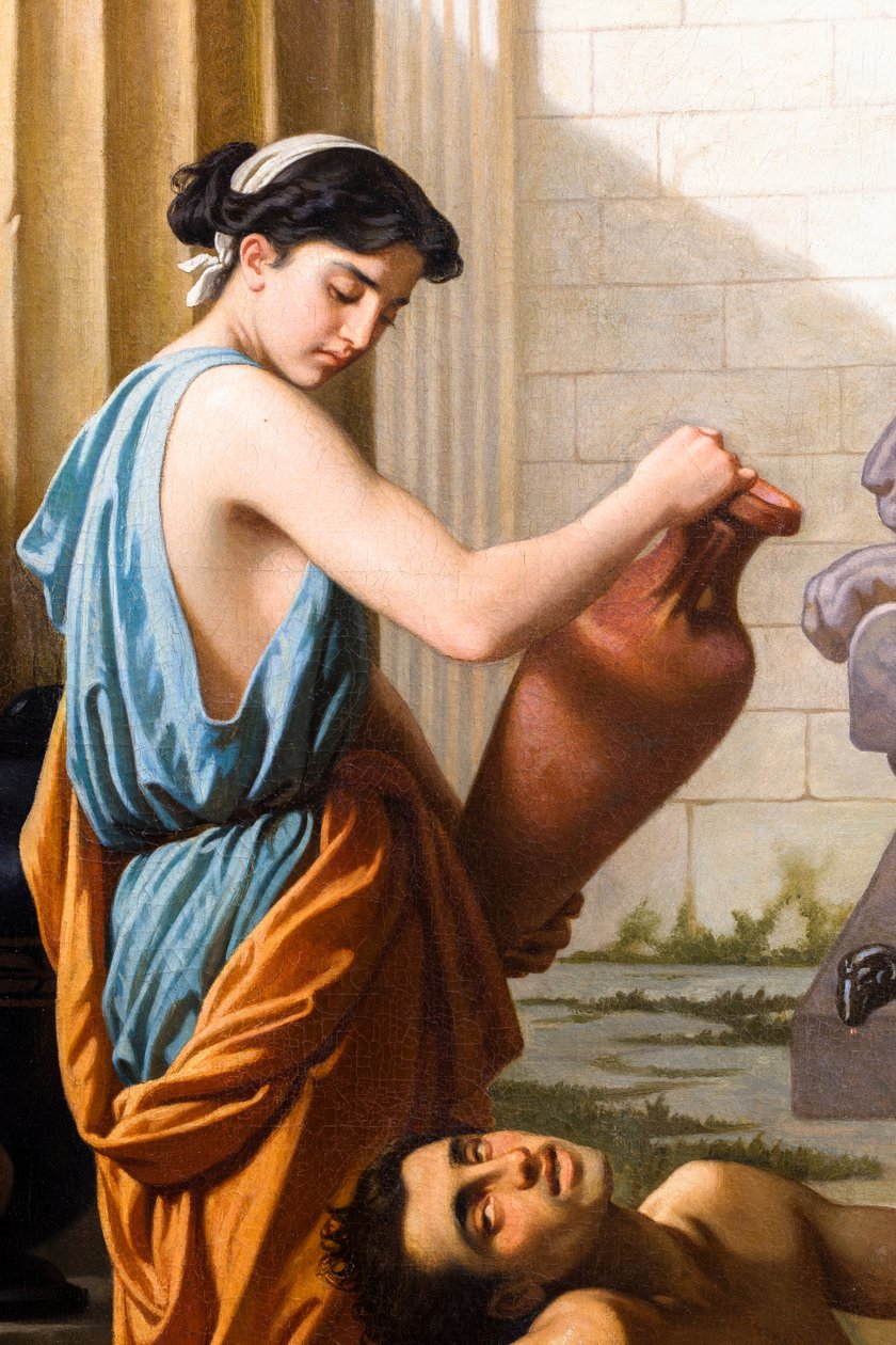 Utdanning i Sparta av Luigi Mussini