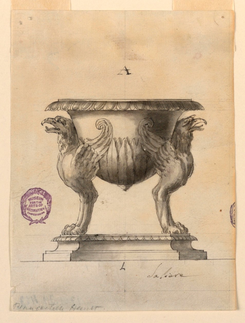 Design for en saltkjeller av Luigi Righetti