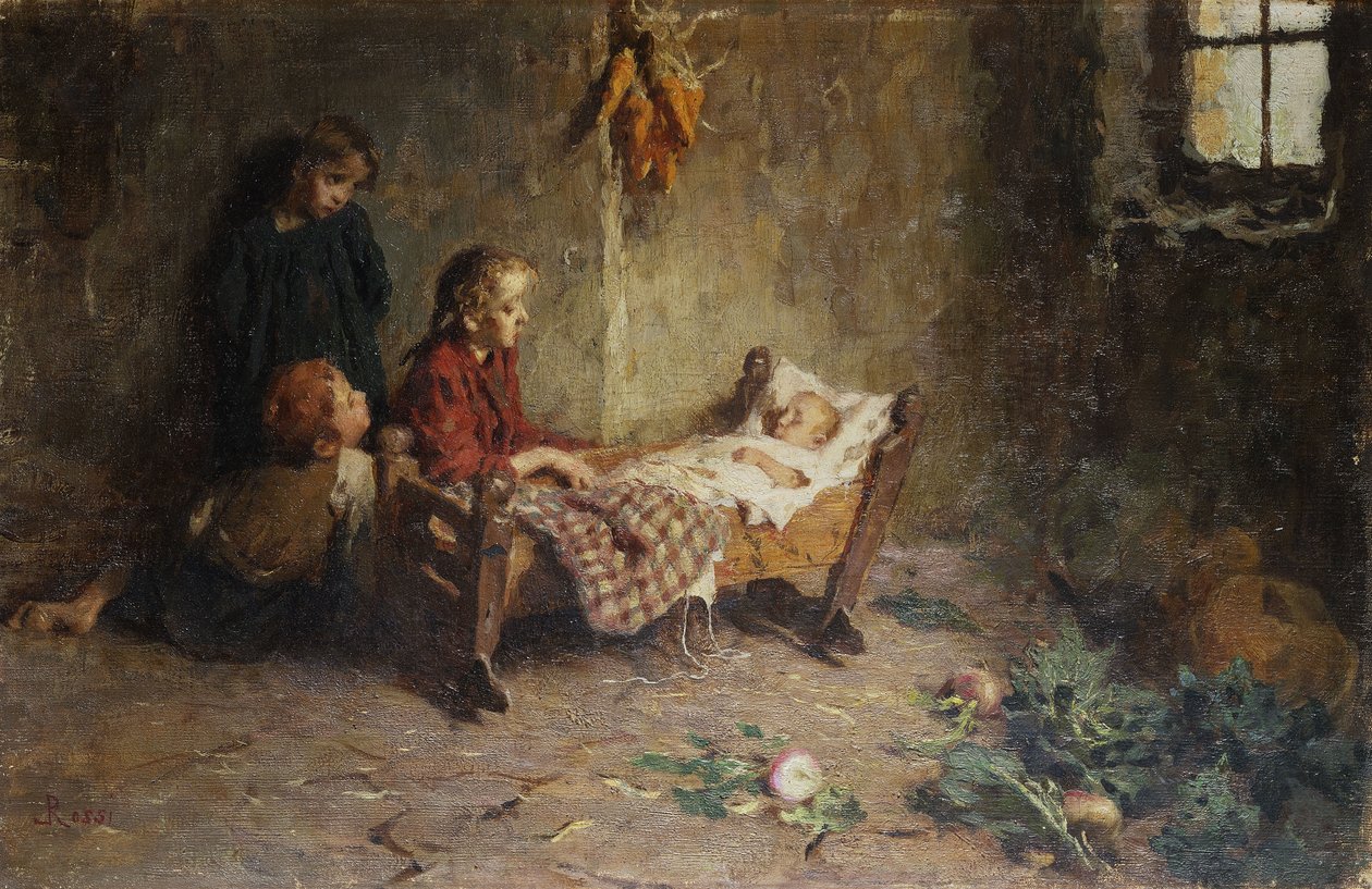 Den nyfødte babyen, av Luigi Rossi