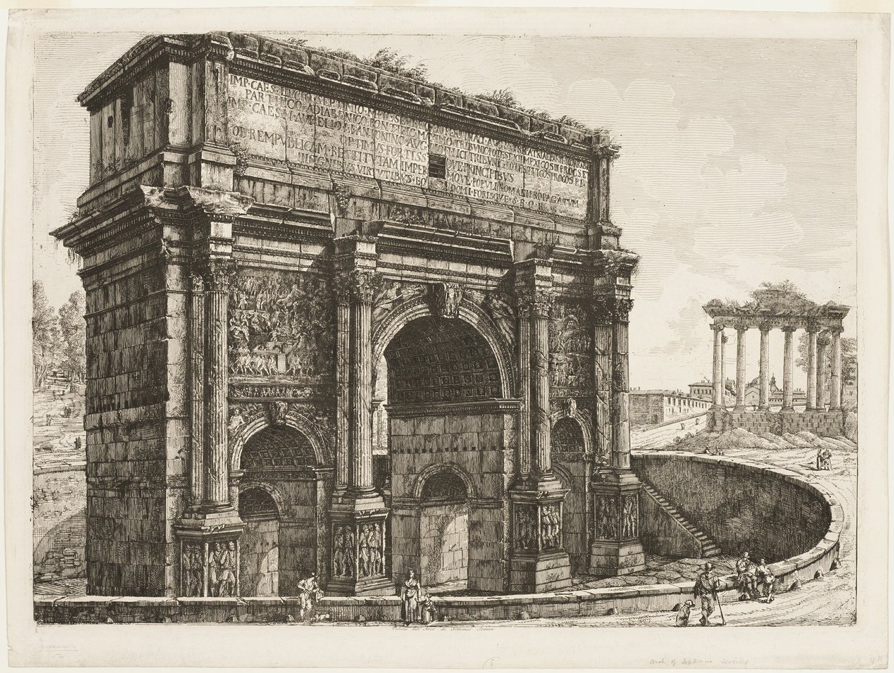 Buen til Septimius Severus av Luigi Rossini