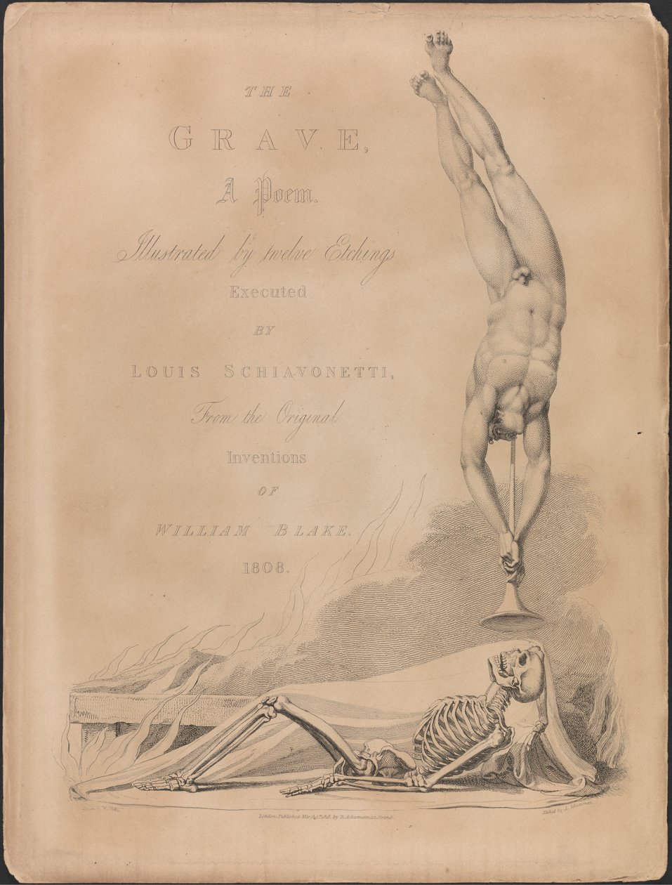 Robert Blair, The Grave, Tittelside av Luigi Schiavonetti