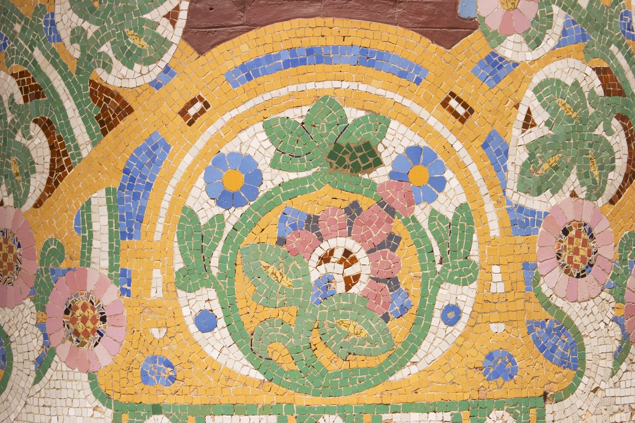 Mosaikkdetalj, 1908 av Luis Domenech i Montaner