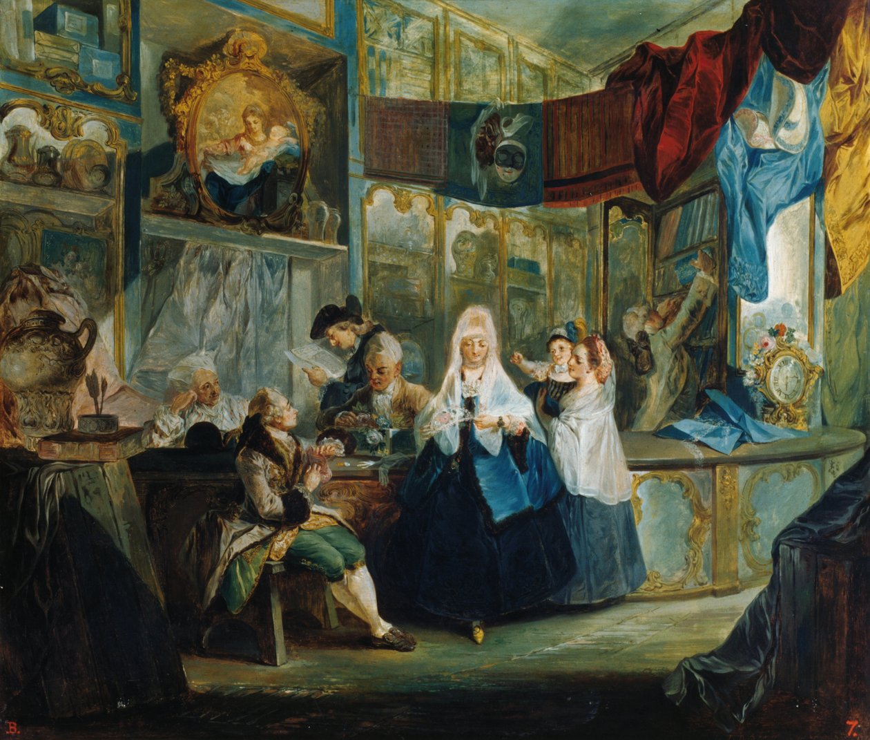 Butikken av Luis Paret y Alcazar