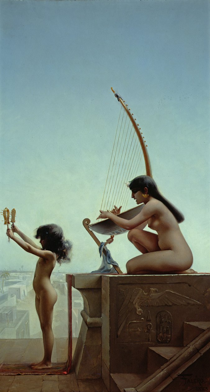 Mystiske velsignelser, 1883 av Luis Riccardo Falero