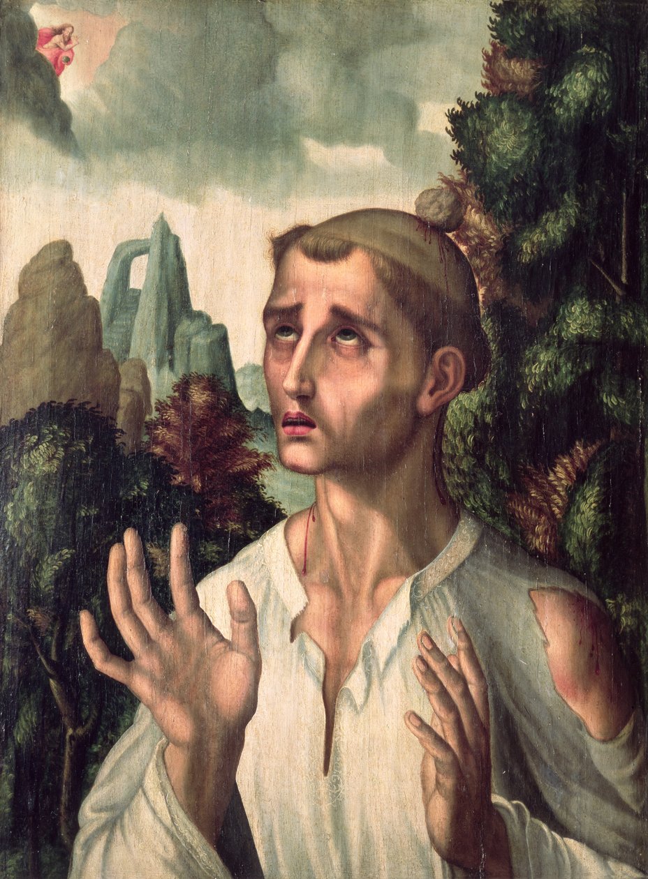 St. Stephen av Luis de Morales