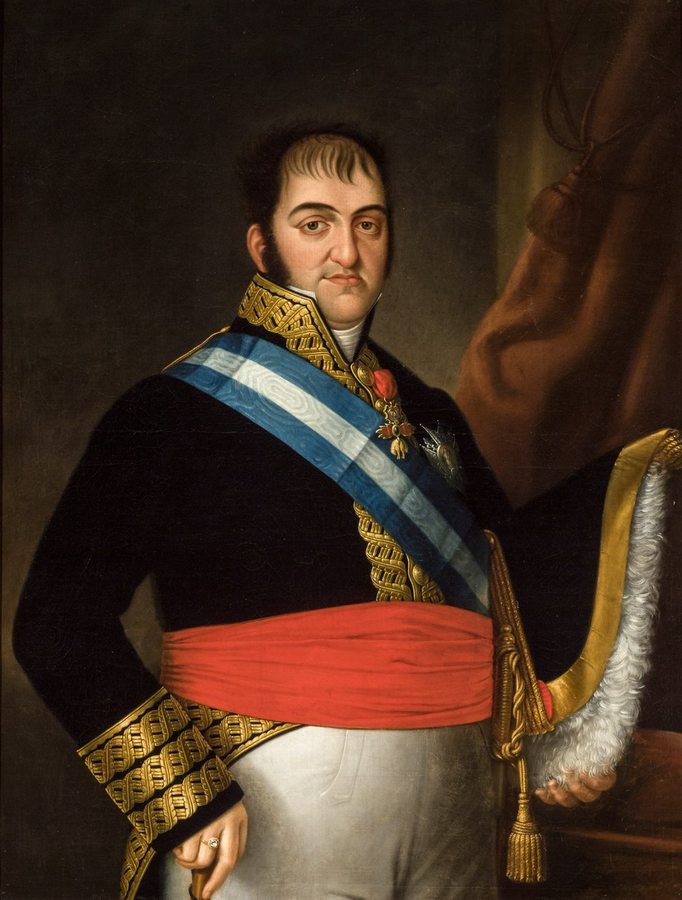 Kong Ferdinand VII av Spania av Luis de la Cruz