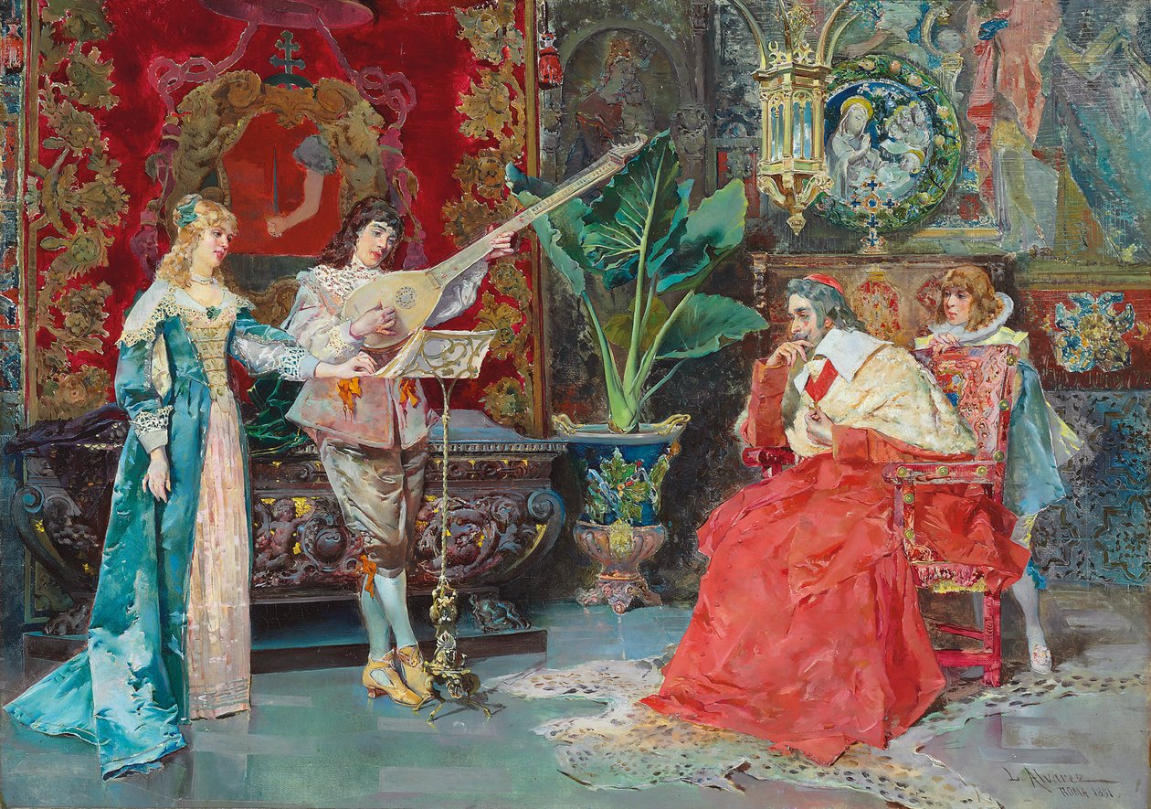 Et musikalsk mellomspill, 1881 av Luis Alvarez Catalá
