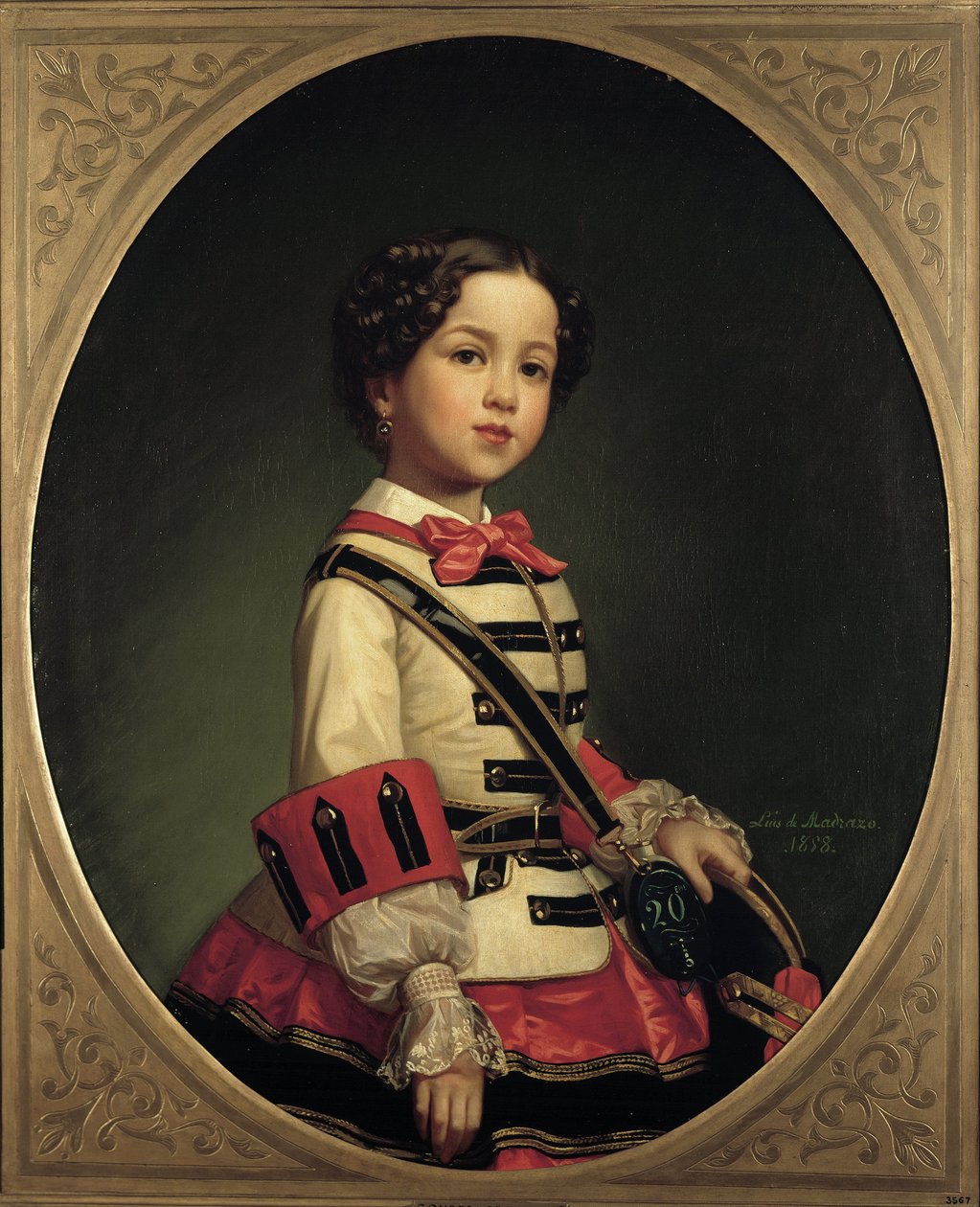 Marquise Maria Cristina de Roncali y Gaviria av Luis de Madrazo y Kuntz