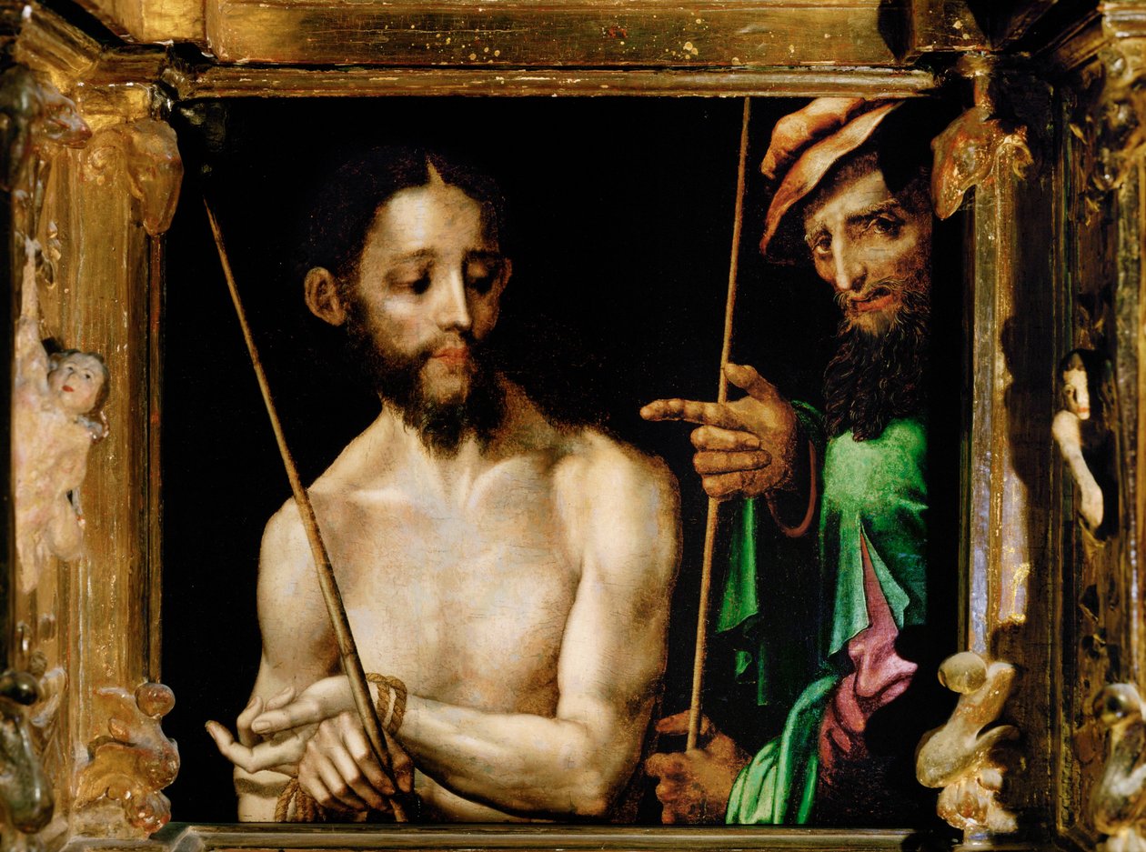 Ecce Homo (maleri på tre) av Luis de Morales