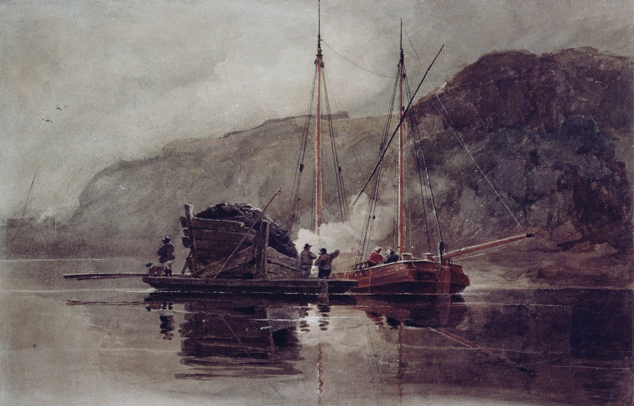 Kulllektere på Medway av Luke Clennell