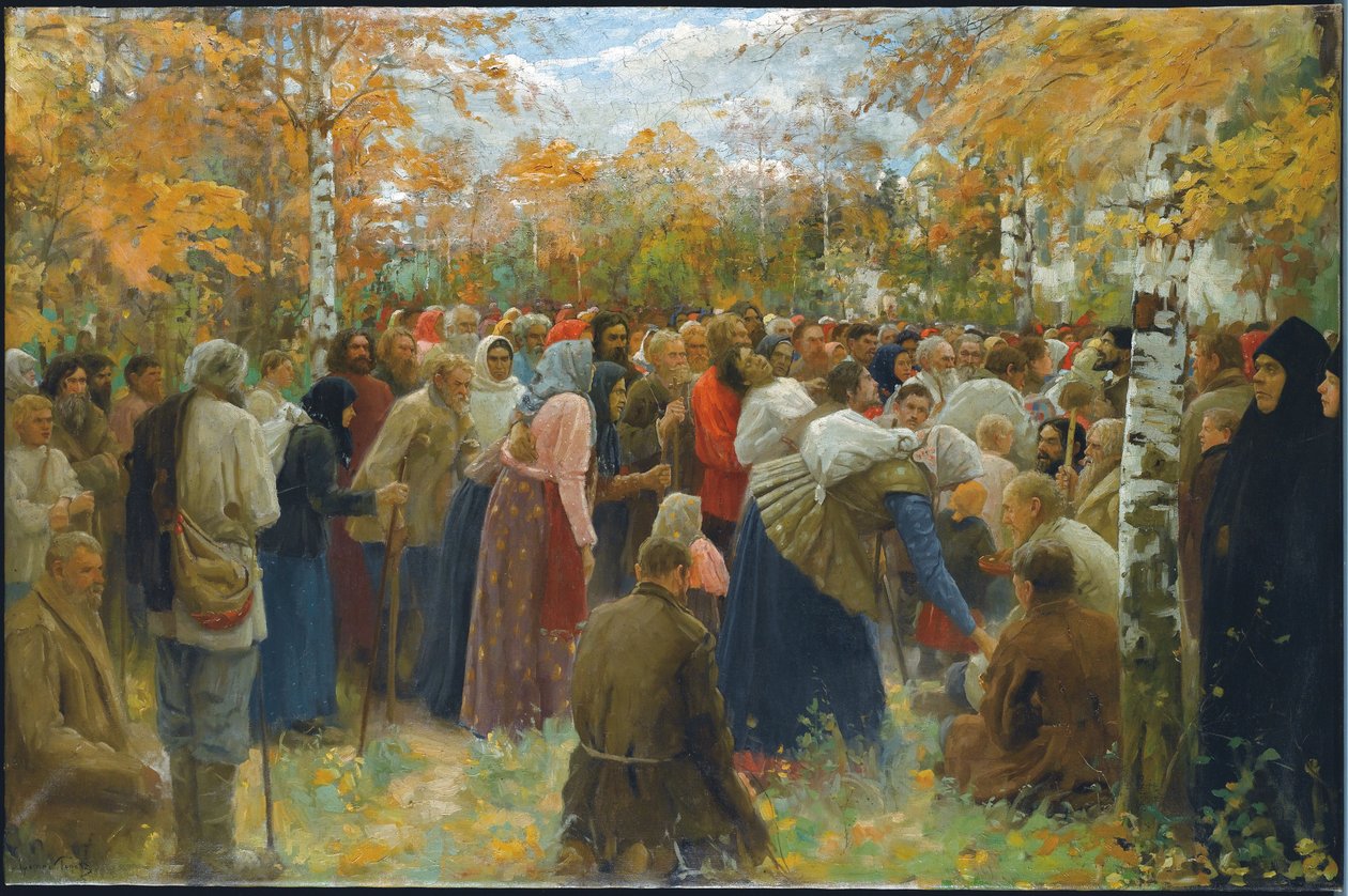 Til de hellige steder, 1911 av Lukjan Vasilievich Popov