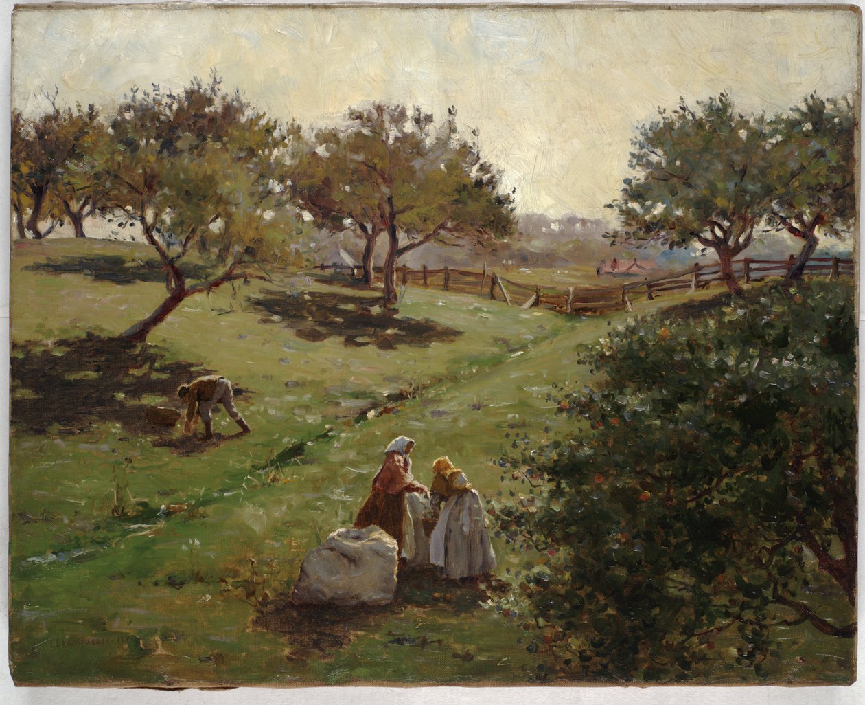 Eplehage, 1892 av Luther Emerson van Gorder