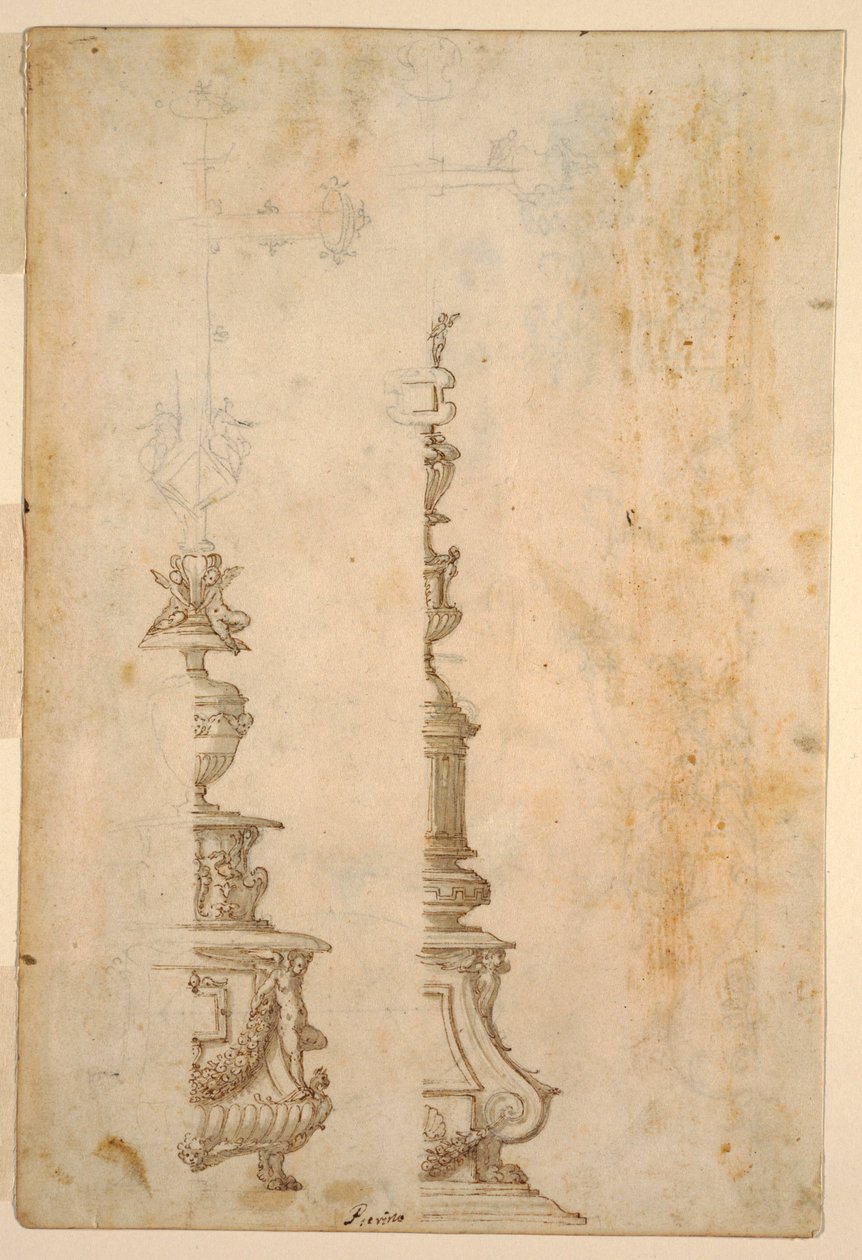 To design for alterkorsbaser; verso, design for fem prosjekter av Luzio Romano
