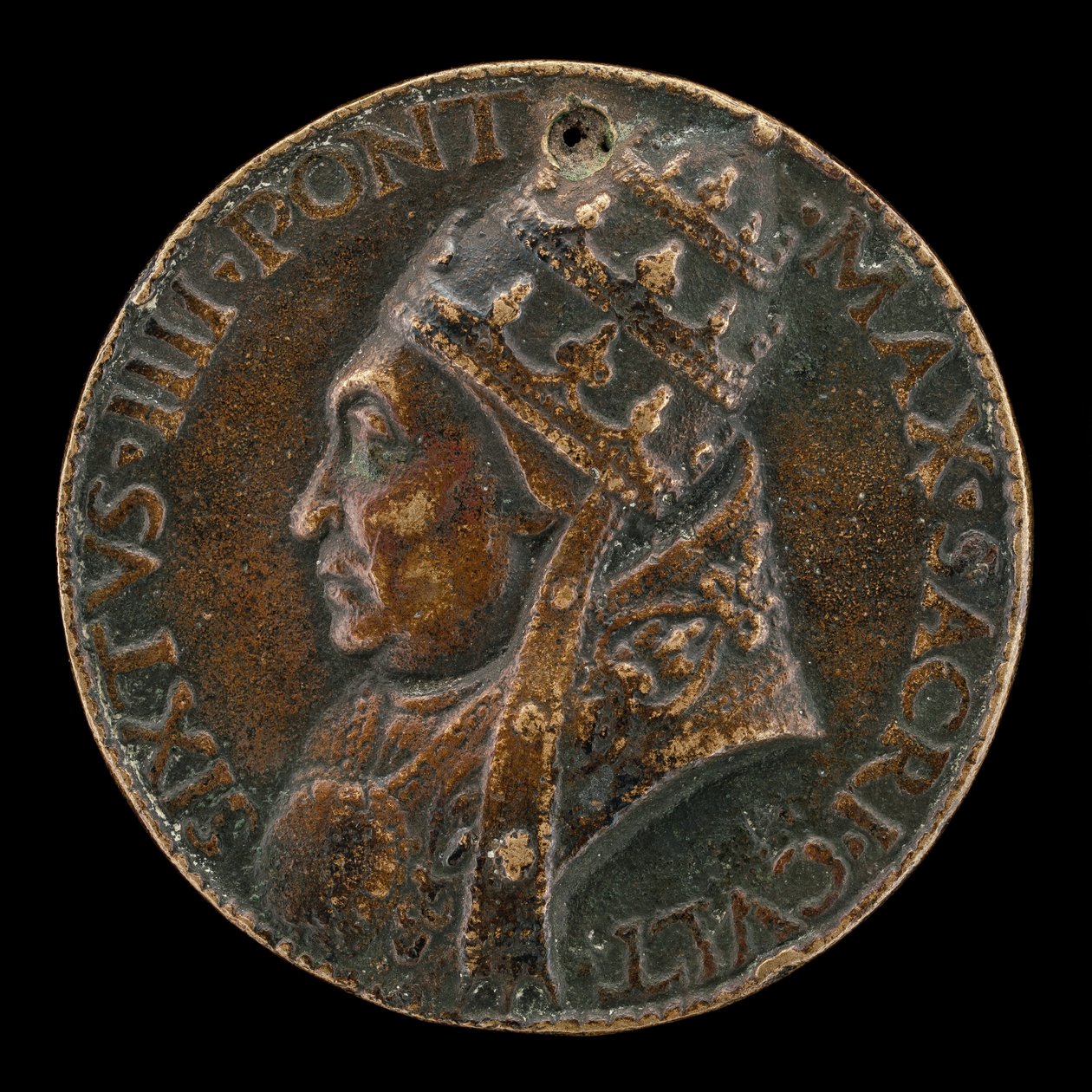 Sixtus IV Francesco della Rovere, 1414-1484, pave 1471 [forside]. av Lysippus Junior