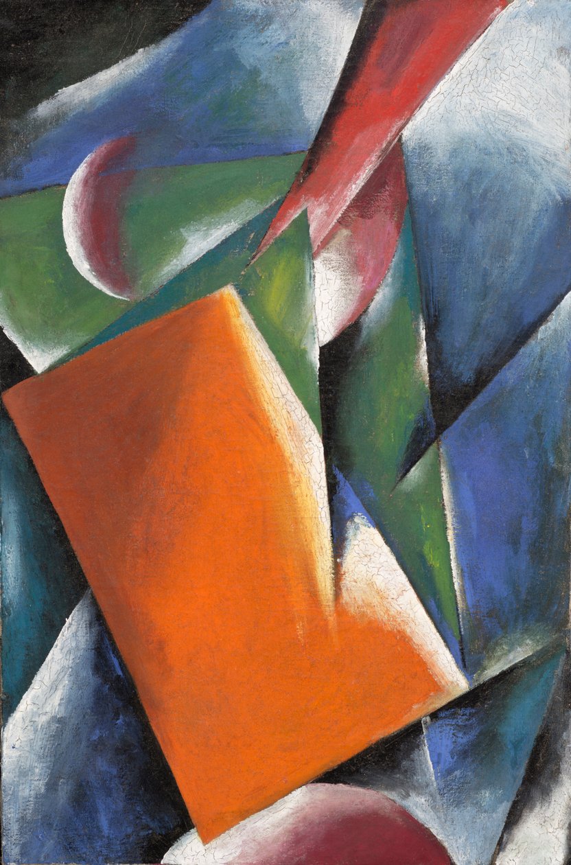 Arkitektonisk maleri, 1917 av Lyubov Sergeevna Popova