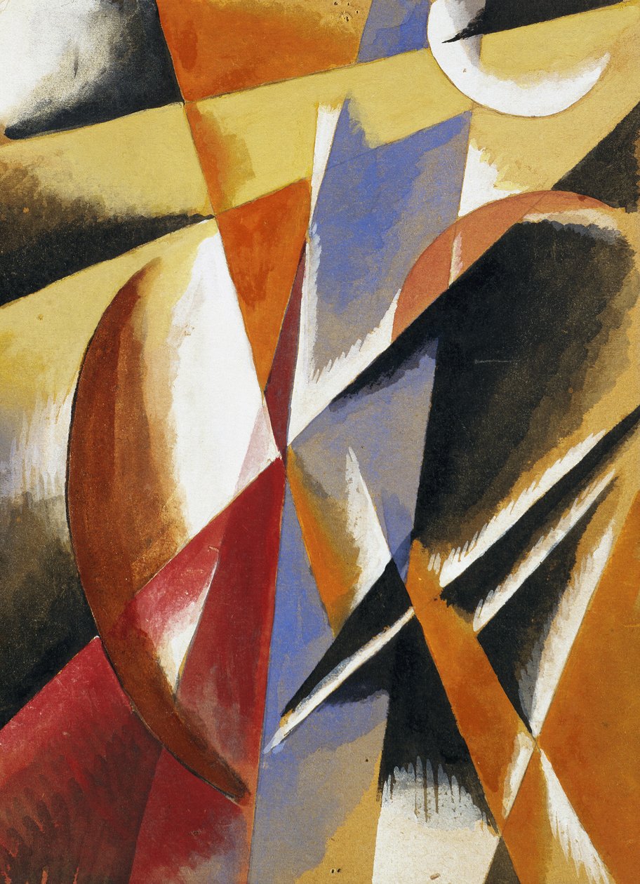 Komposisjon av Lyubov Sergeevna Popova